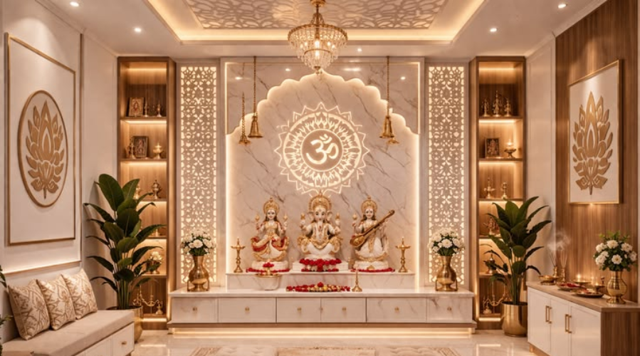 Pooja Room Design Ideas for Indian Homes: Small, Modern & Traditional Mandir Designs